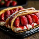 Strawberry Cheesecake Dessert Tacos – Best Sweet Taco Recipe