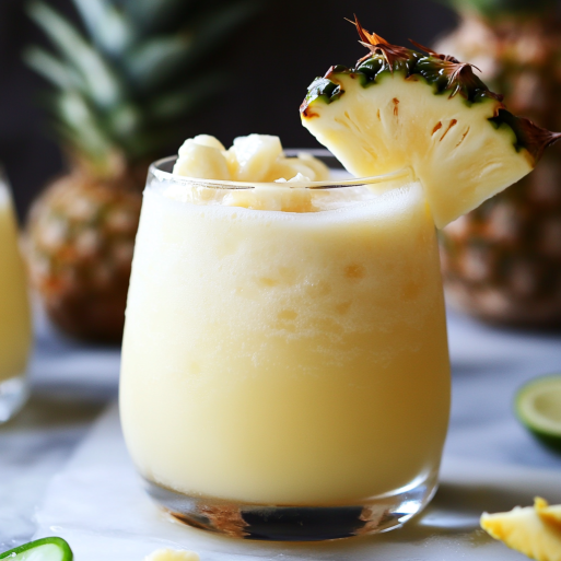 Non Alcoholic Piña Colada Punch