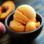 Peach Sorbet A Refreshing and Fruity Summer Treat