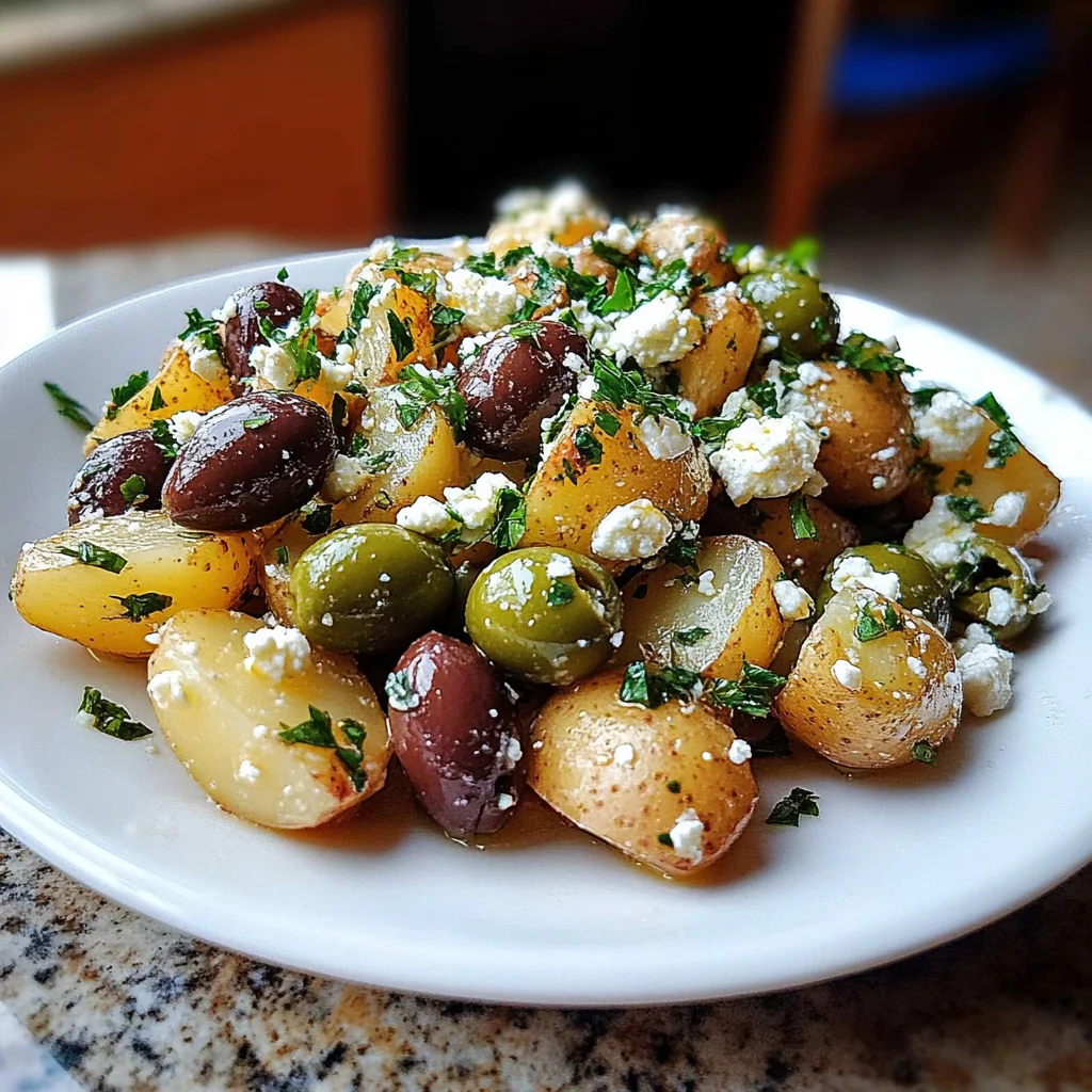 Amazing Mediterranean Potato Salad: 2 Flavors to Adore
