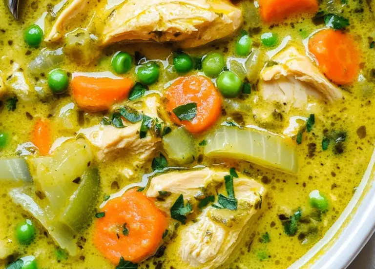 Anti Inflammatory Turmeric Chicken Soup