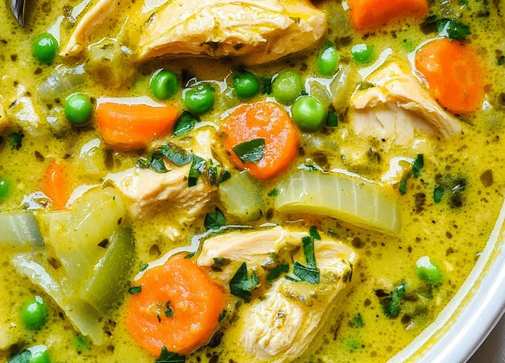Anti Inflammatory Turmeric Chicken Soup
