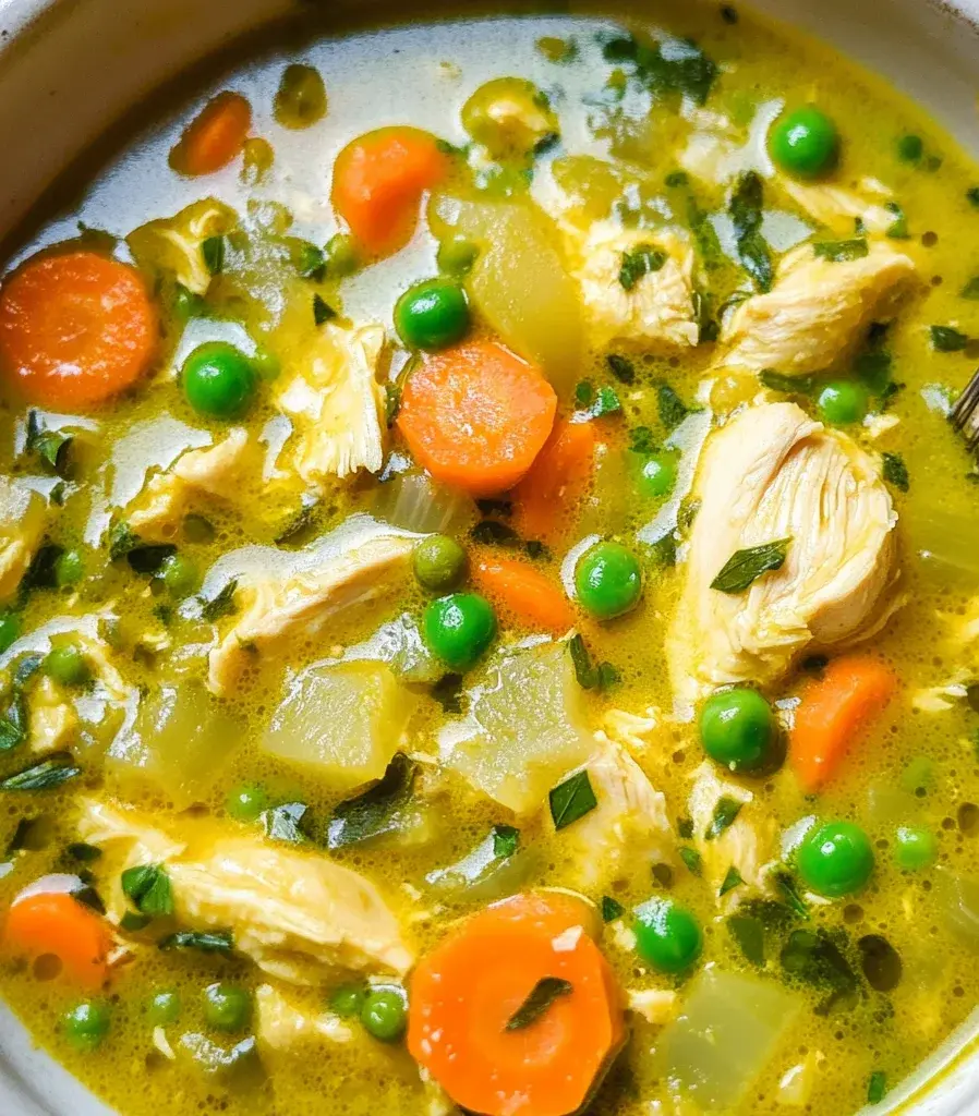 Anti Inflammatory Turmeric Chicken Soup