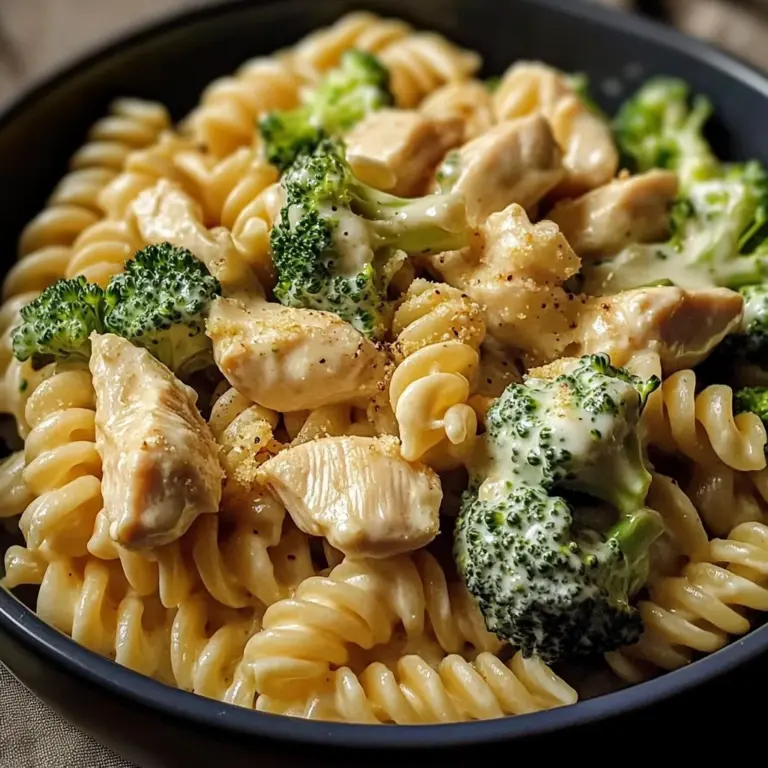Creamy Chicken & Broccoli Pasta