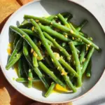 Garlicky Green Beans