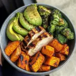 Grilled Chicken Veggie Bowl with Avocado