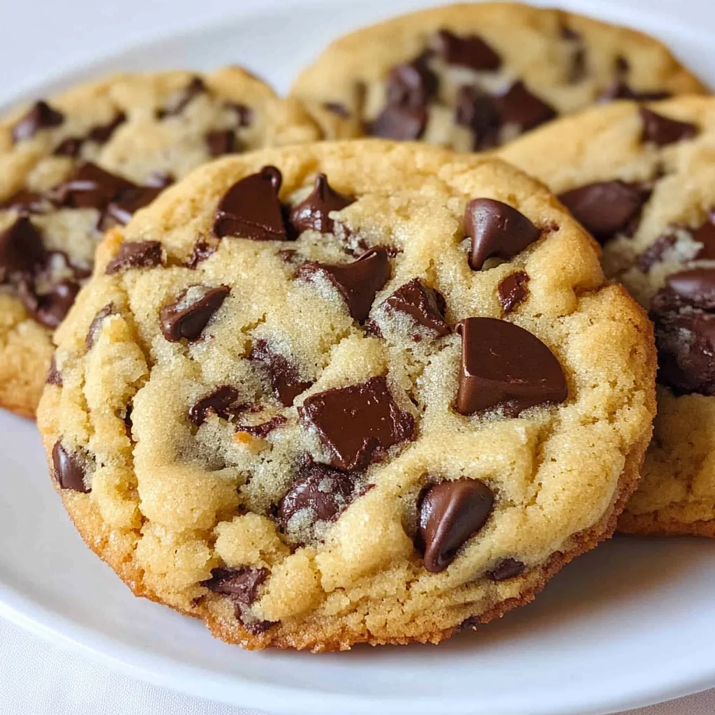 Bakery-Style Chocolate Chip Cookies