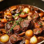 Beef Bourguignon (Julia Child Recipe)