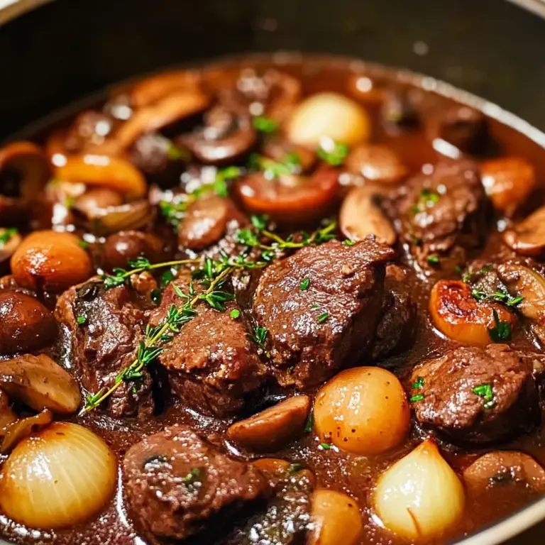 Beef Bourguignon (Julia Child Recipe)