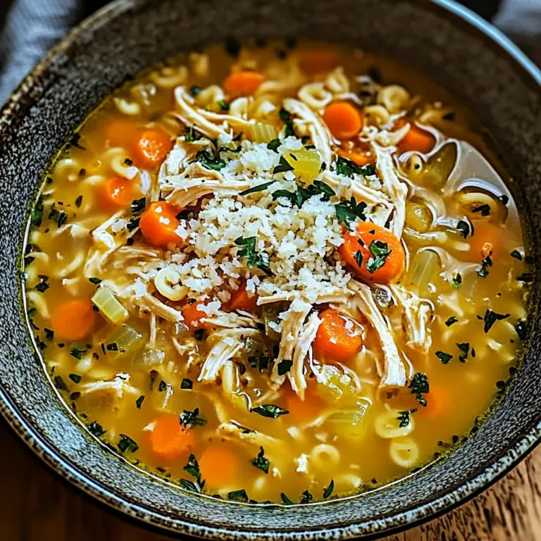 Chicken Pastina Soup Recipe