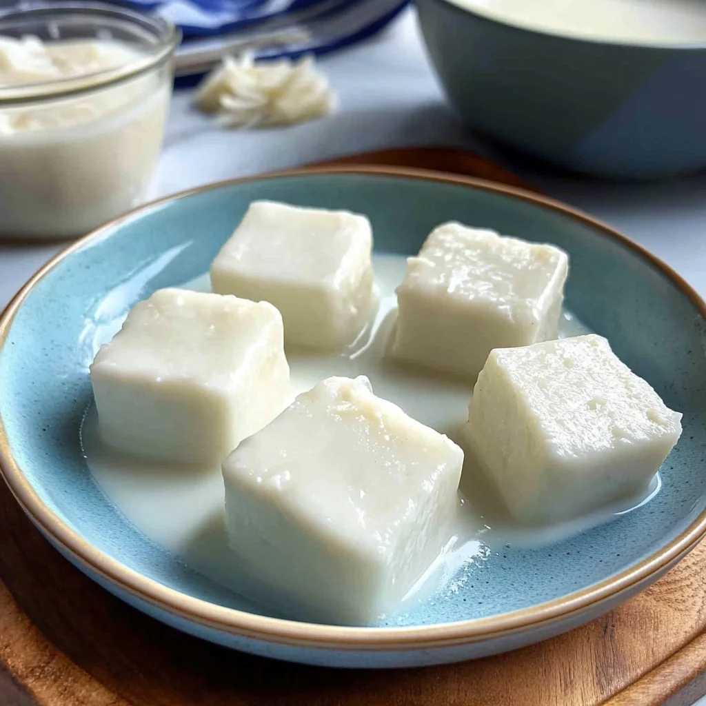 Chinese Coconut Pudding