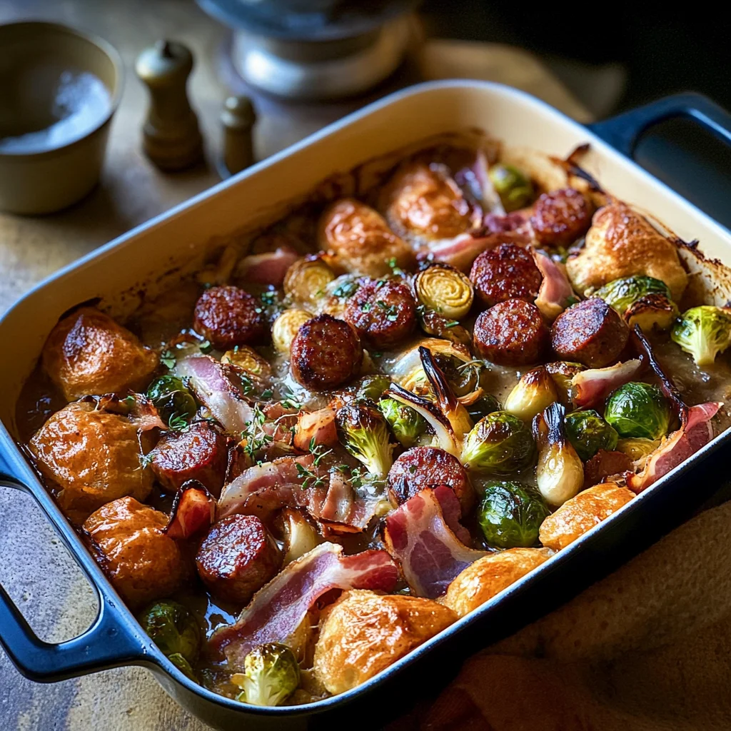 Christmas toad in the hole