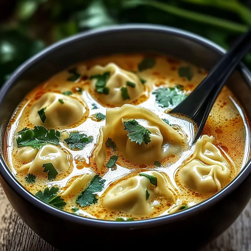 Comforting Thai Potsticker Soup for Cozy Nights In