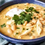 Crockpot Creamy White Chicken Chili