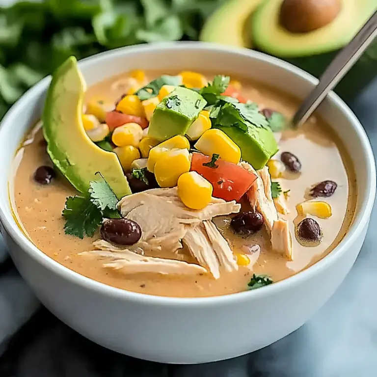 Crockpot White Chicken Chili – Easy, Creamy & Hearty