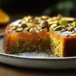 Flourless Orange, Pistachio, and Almond Cake
