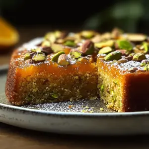Flourless Orange, Pistachio, and Almond Cake