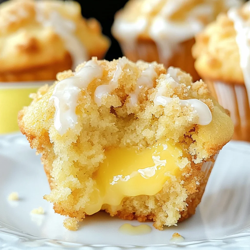 Lemon Curd Muffins
