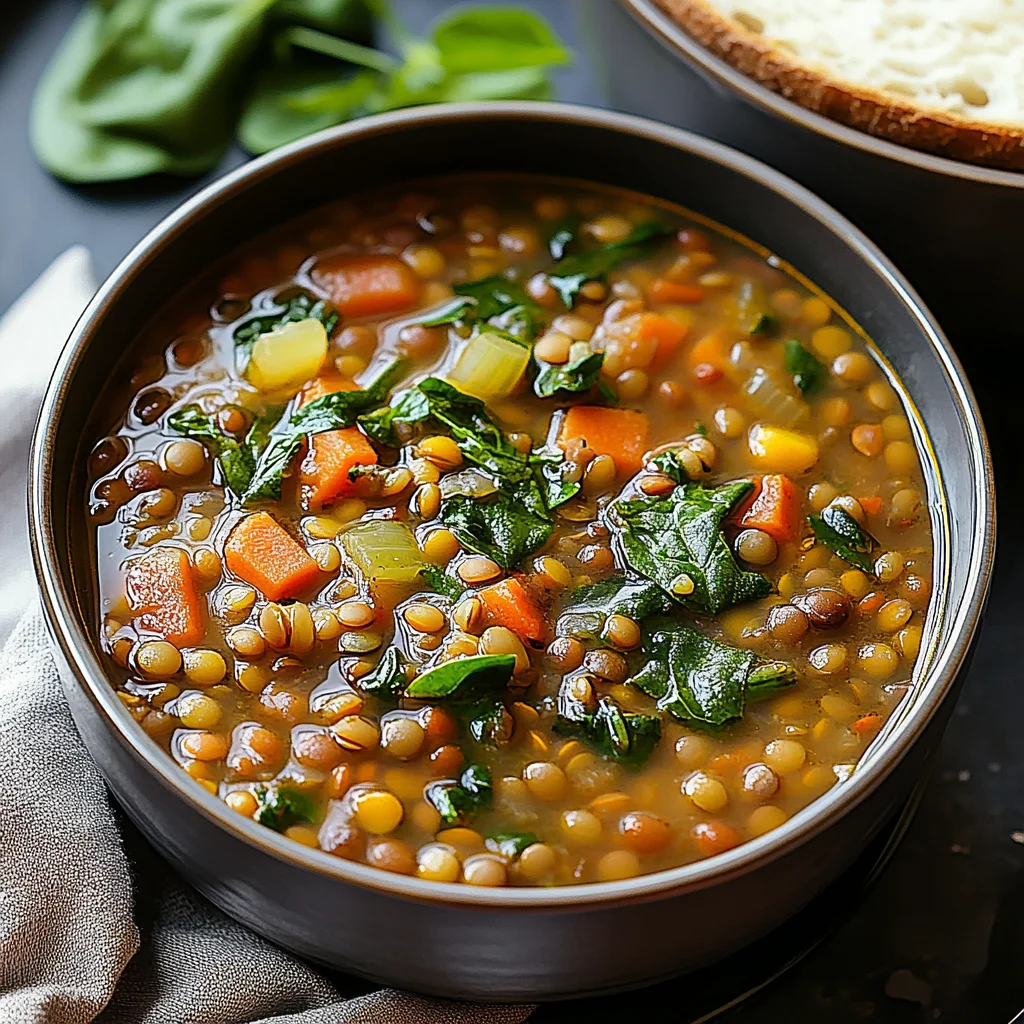 Mediterranean Lentil Soup