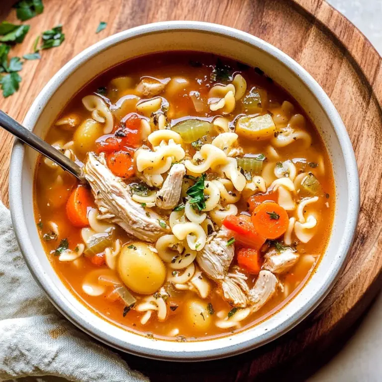 Sicilian Chicken Soup