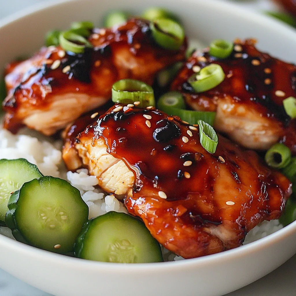 Sticky Honey Gochujang Chicken