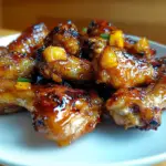 Sticky Pineapple-Teriyaki Chicken Wings in 3 Steps