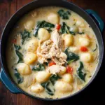 Tasty Rotisserie Chicken Gnocchi Soup