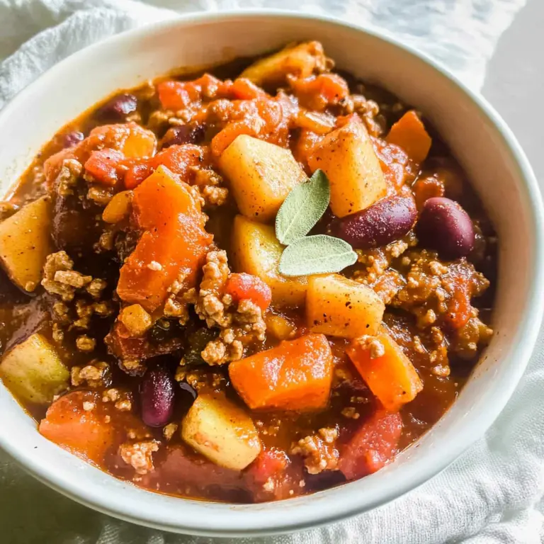 Turkey Apple Chili