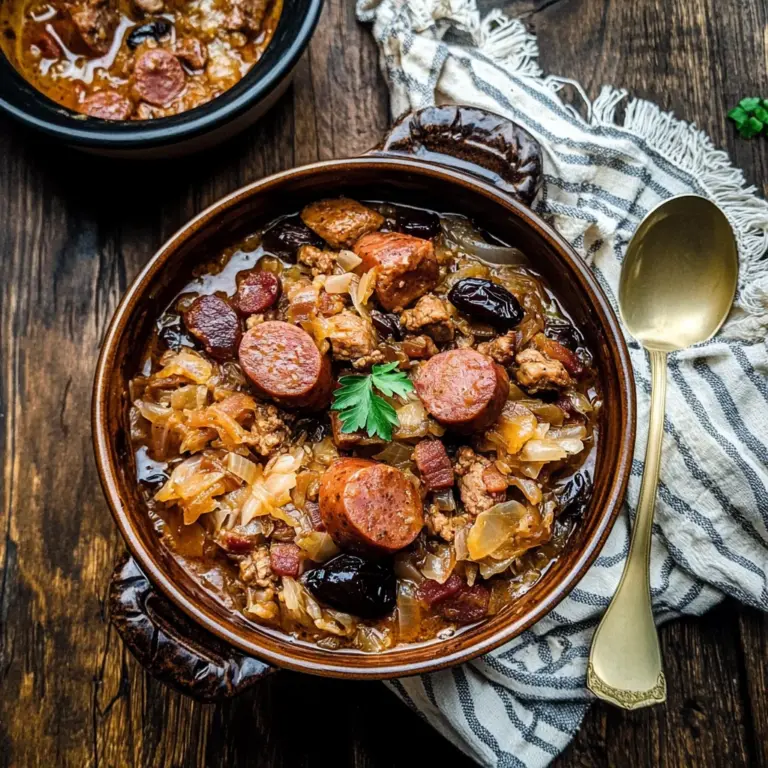 Bigos Stew (Polish Hunter’s Stew)