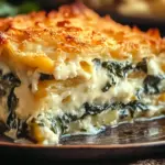 Cheesy Italian Spinach Bake