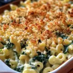 Creamed Spinach Mac & Cheese