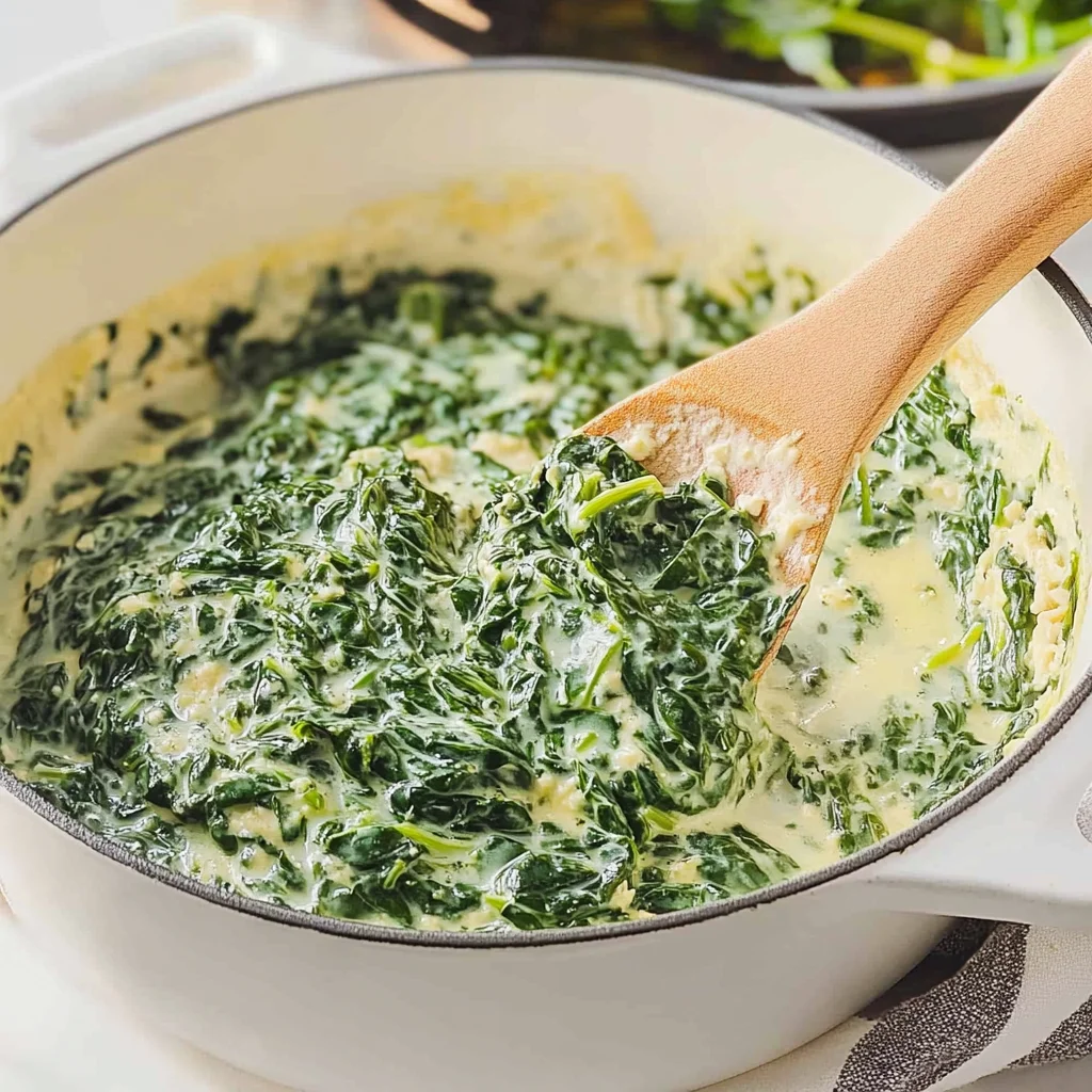 Creamed Spinach Recipe
