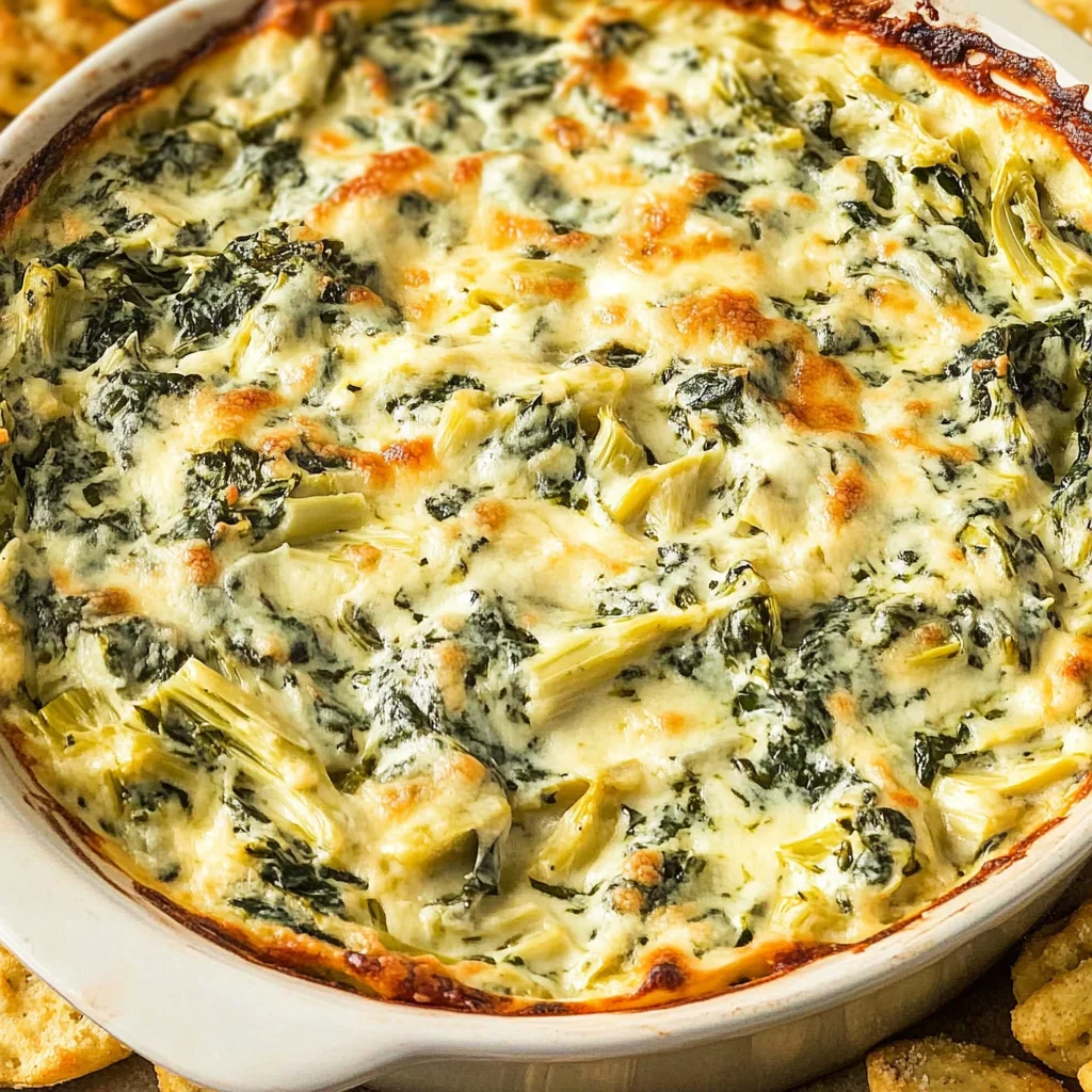 Creamy Spinach Artichoke Dip