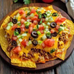 Crispy Mexican Pizza with Seasoned Beef and Refried Beans Recipe
