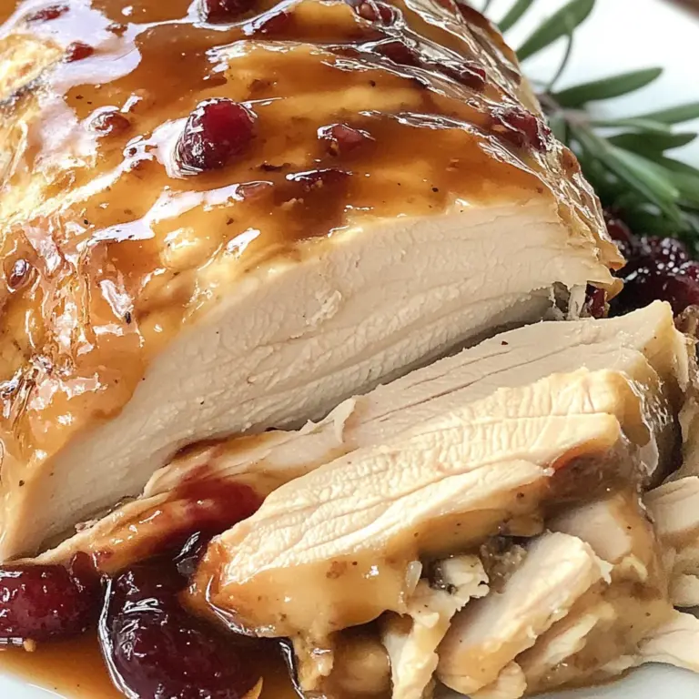 Crock Pot Cranberry Turkey Breast