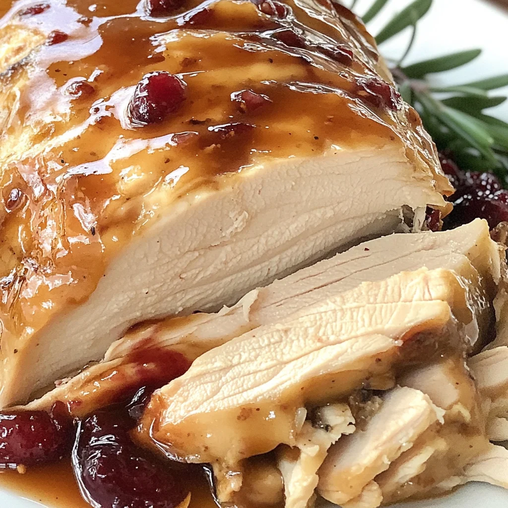 Crock Pot Cranberry Turkey Breast