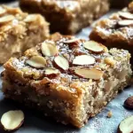 Decadent Almond Croissant Blondies You Can't Resist