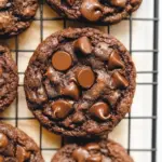 Easy Chocolate Chocolate Chip Cookies