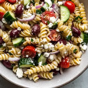 Easy Greek Pasta Salad