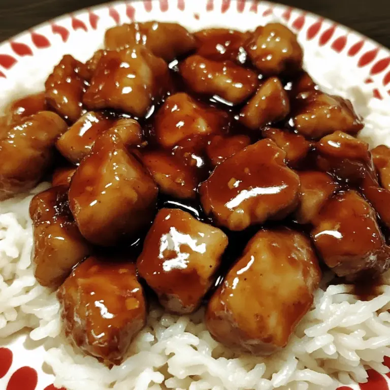 Food Court Bourbon Chicken Copycat Recipe