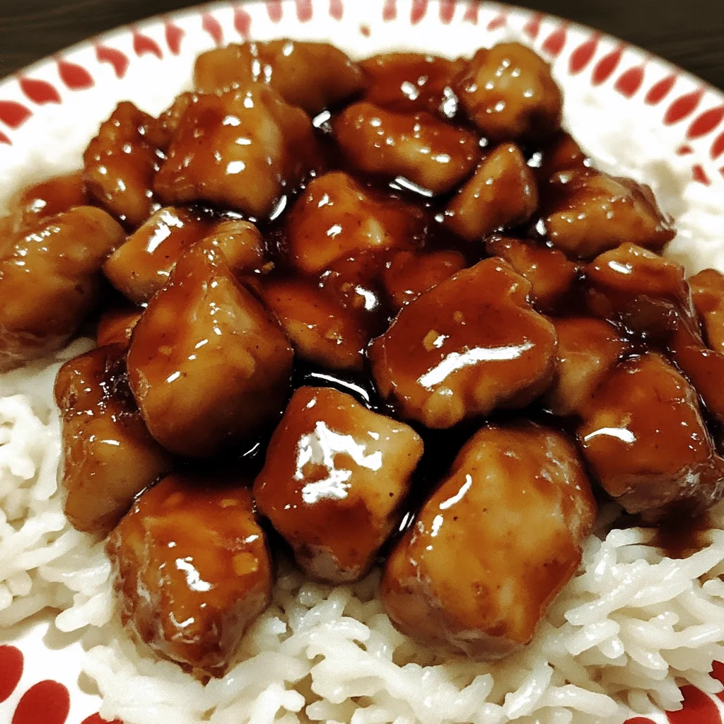 Food Court Bourbon Chicken Copycat Recipe