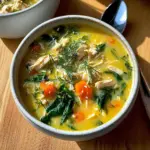 Greek Lemon Chicken Soup