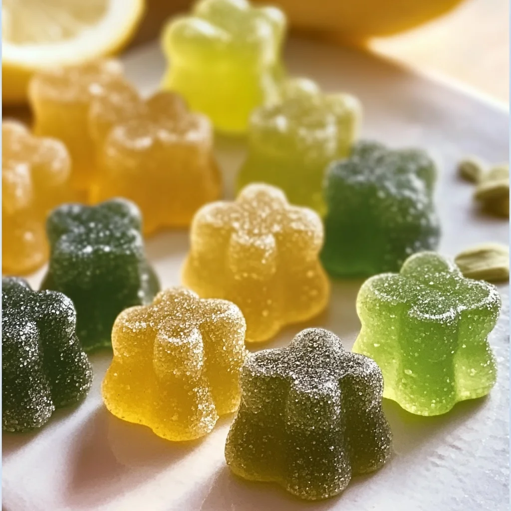 Green Tea, Lemon & Ginger Gummies