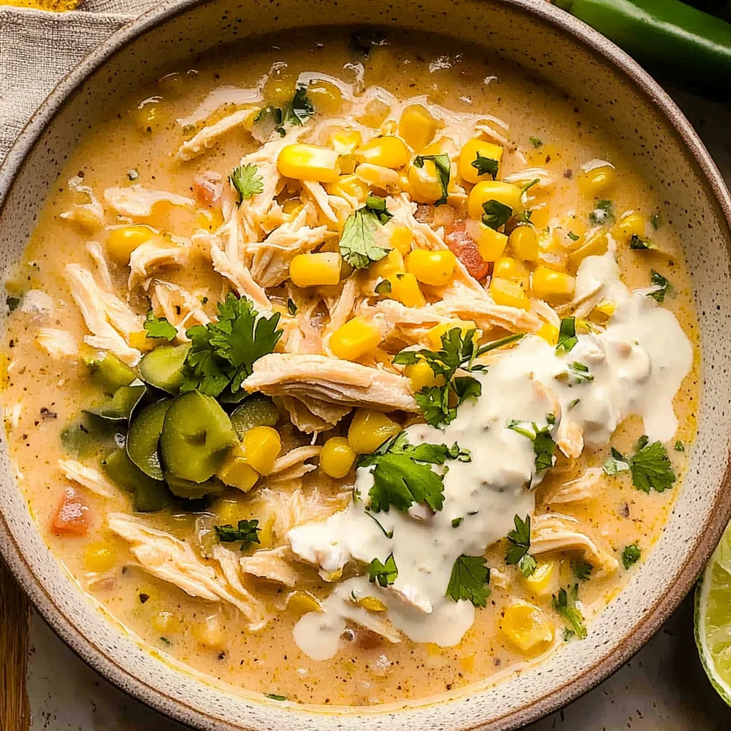 Healthy White Chicken Chili