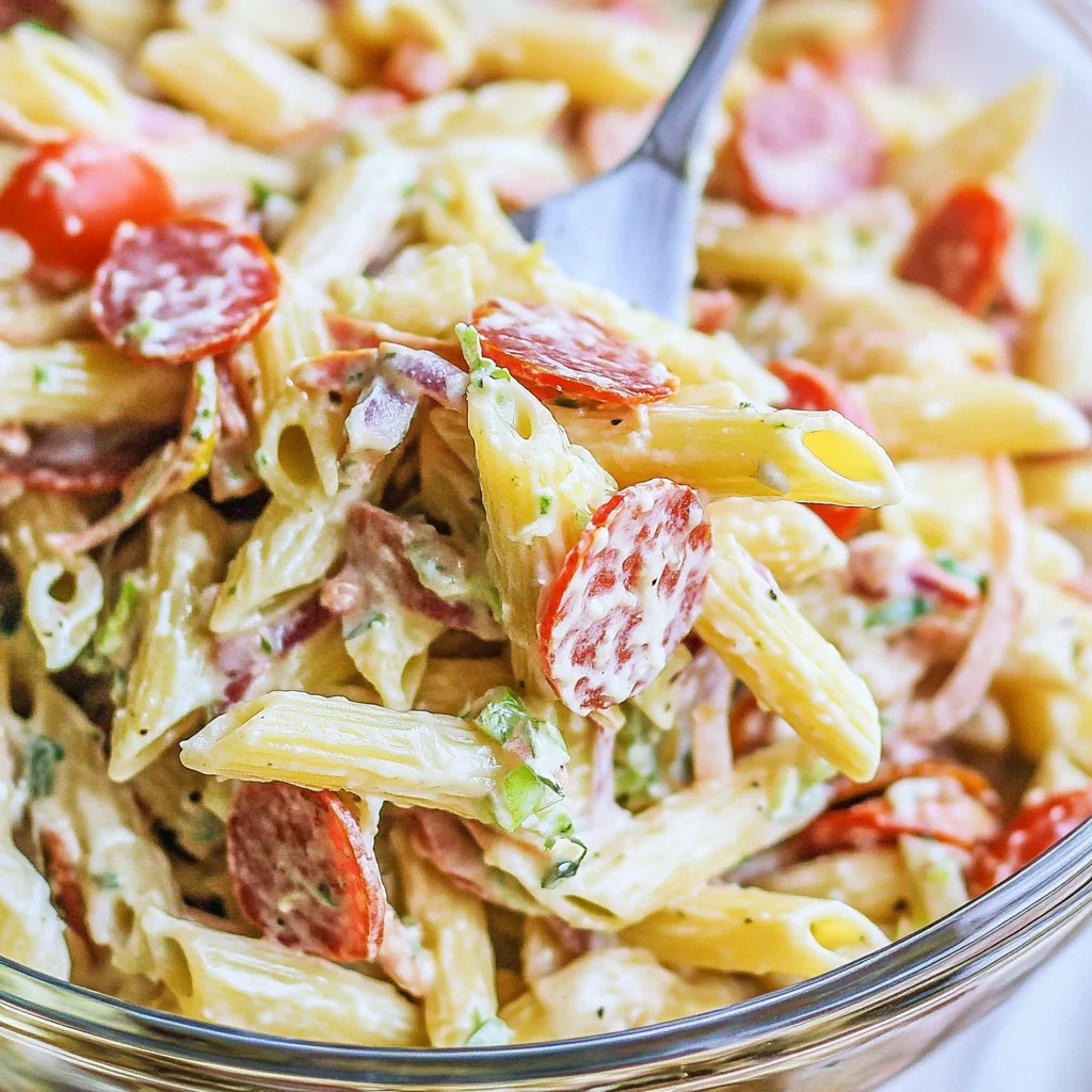 Italian Grinder Pasta Salad