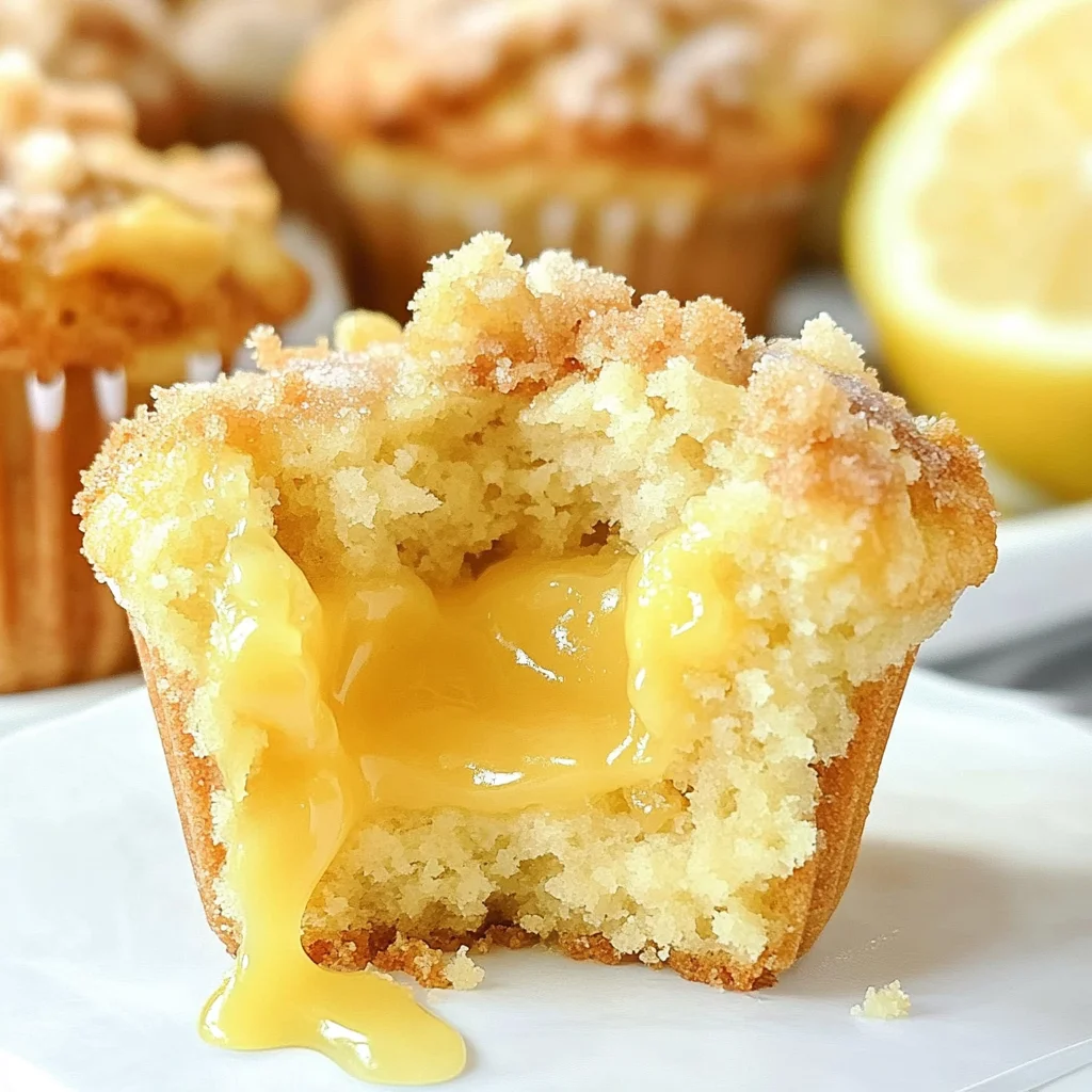Lemon Curd Muffins