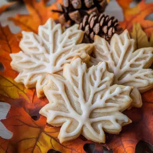 Maple Leaf Cream Cookies