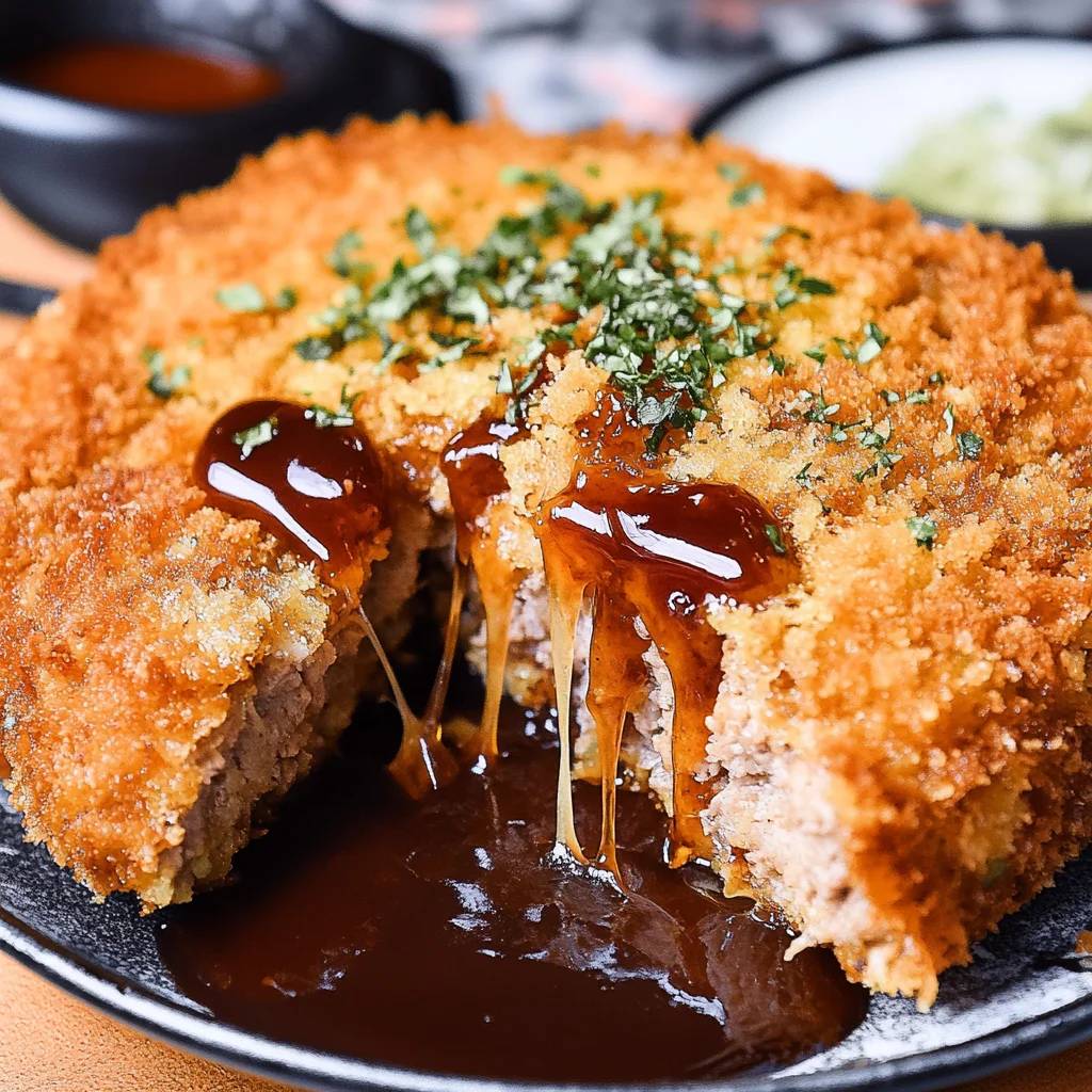 Menchi Katsu (Japanese Ground Meat Cutlet)