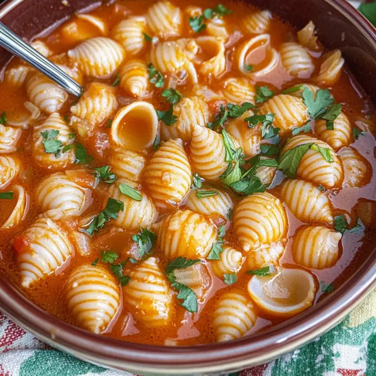 Mexican Sopa de Conchas