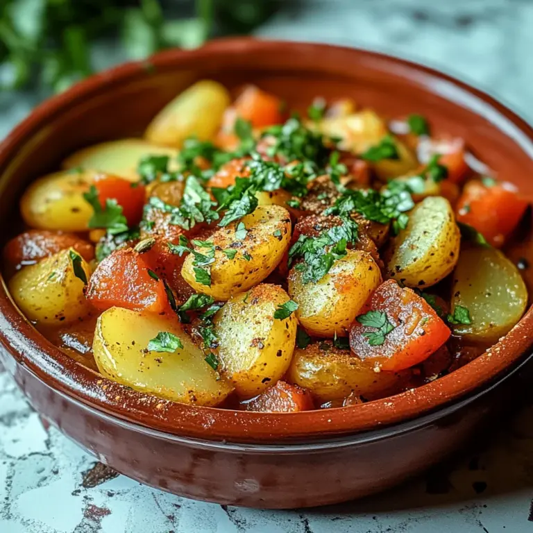 Moroccan Potato Tagine